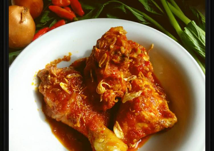 Cara Gampang Membuat Ayam Masak Habang Anti Gagal