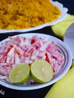 عکسی از دستور سالاد گوجه روسی