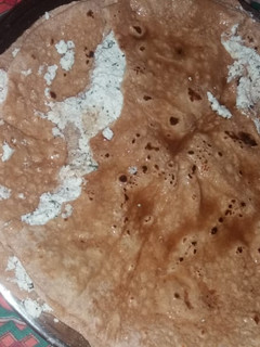 A picture of Paneer roti.