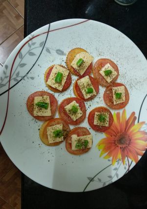 A picture of Monaco bites.