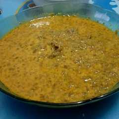 รูปของ Sayur daun ubi/singkong blender