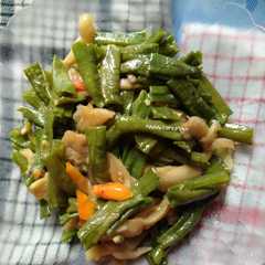 Tumis Kacang Panjang Jamur Tiram রেসিপির প্রধান ছবি