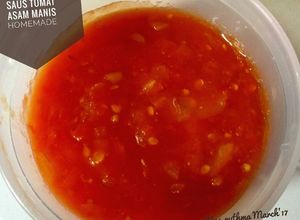 Foto resep Saus Tomat Asem Manis Kilat Homemade