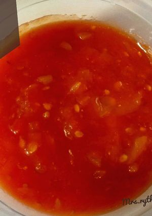 Foto resep Saus Tomat Asem Manis Kilat Homemade