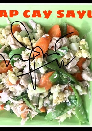 Foto resep Cap Cay Ayam Sayur
