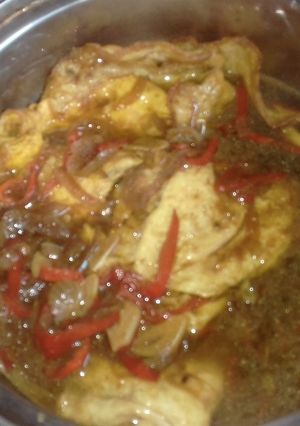 Foto resep Telor Ceplok kuah Kecap Pedas