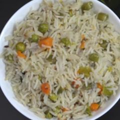 Veg Pulao A picture of Veg Pulao.