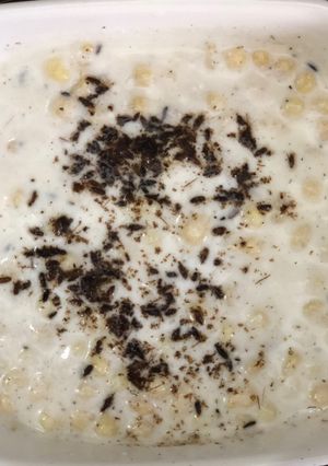 A picture of Boondi ka Raita.