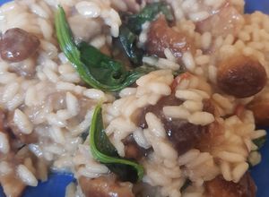 Una foto de Risotto de setas