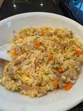 ข้าวผัดหมูสามชั้น
