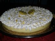 Una foto de cómo aser el relleno del pay de limon