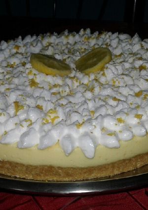 Una foto de Pie o pay de limón frío!!!