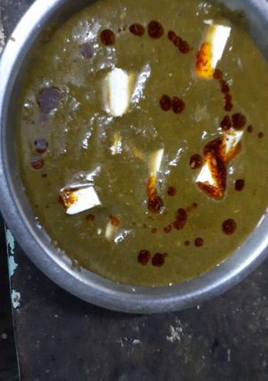 पालक पनीर (palak paneer recipe in Hindi) रेसिपी मुख्य फोटो