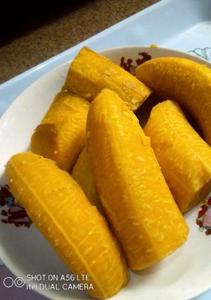 A picture of Boiled Plantain.