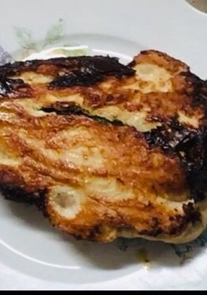 Una foto de Pechuga de pollo rellena