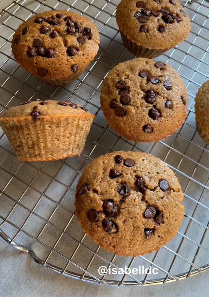 Foto resep 77. Banana Muffin / Muffin Pisang (Gluten Free)