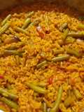 Arroz de judías verdes