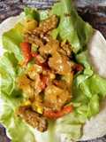 Wraps o tacos con carne