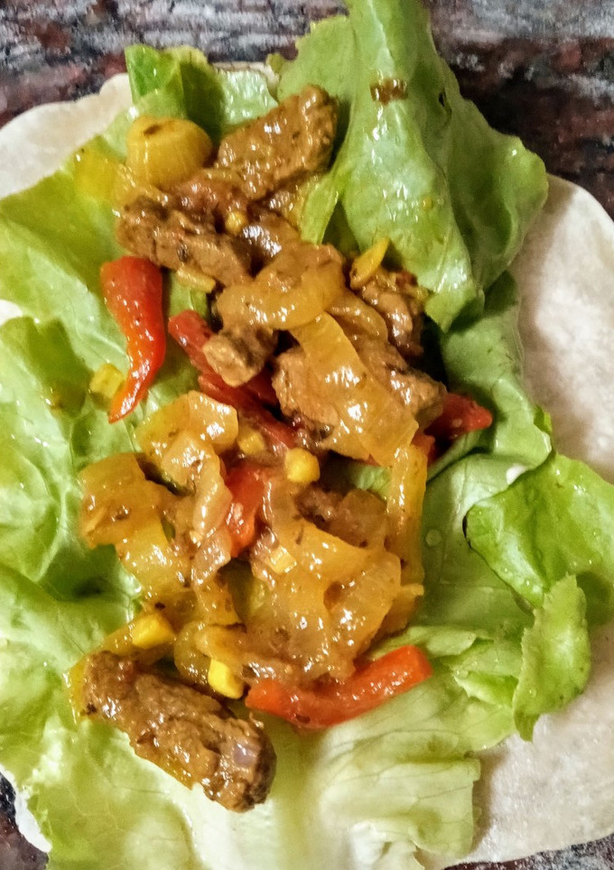 Una foto de Wraps o tacos con carne