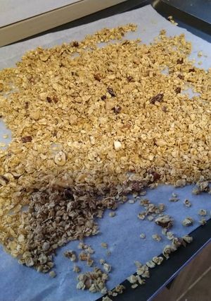 Une photo de Granola maison au sirop d érable