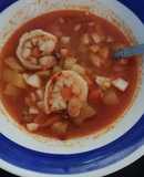 Caldo de camarón