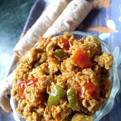 Soya keema A picture of Soya keema.