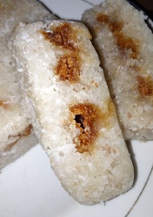 Foto resep Kue utri singkong, tanpa bungkus daun pisang