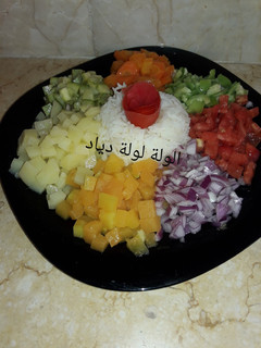 صورة لوصفة سلطة خضار