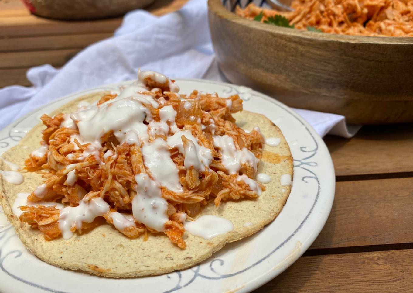 Tinga de pollo