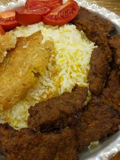 عکسی از دستور کباب تابه ای