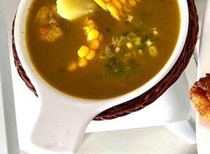 Una foto de Delicioso sancocho campesino😋