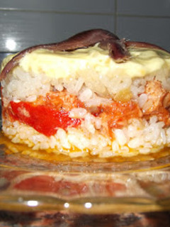 Una foto de Pastel de arroz