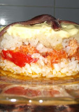Una foto de Pastel de arroz