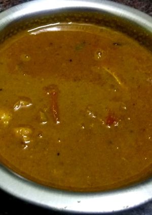 (ஆட்டுத் தலைக்கறி குழம்பு) Thala Kari Kulambu in Tamil) செய்முறை முக்கிய புகைப்படம்