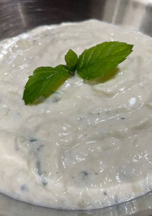 Foto di Tzatziki vegan a modo mio 🥒🧄🇬🇷🏳️‍🌈