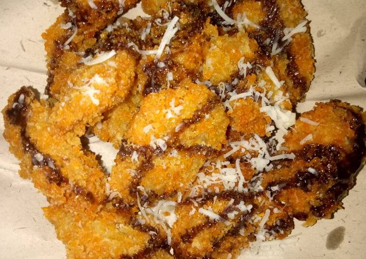 Pisang goreng crispy