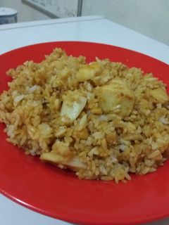 Foto resep Nasi goreng bakso ikan