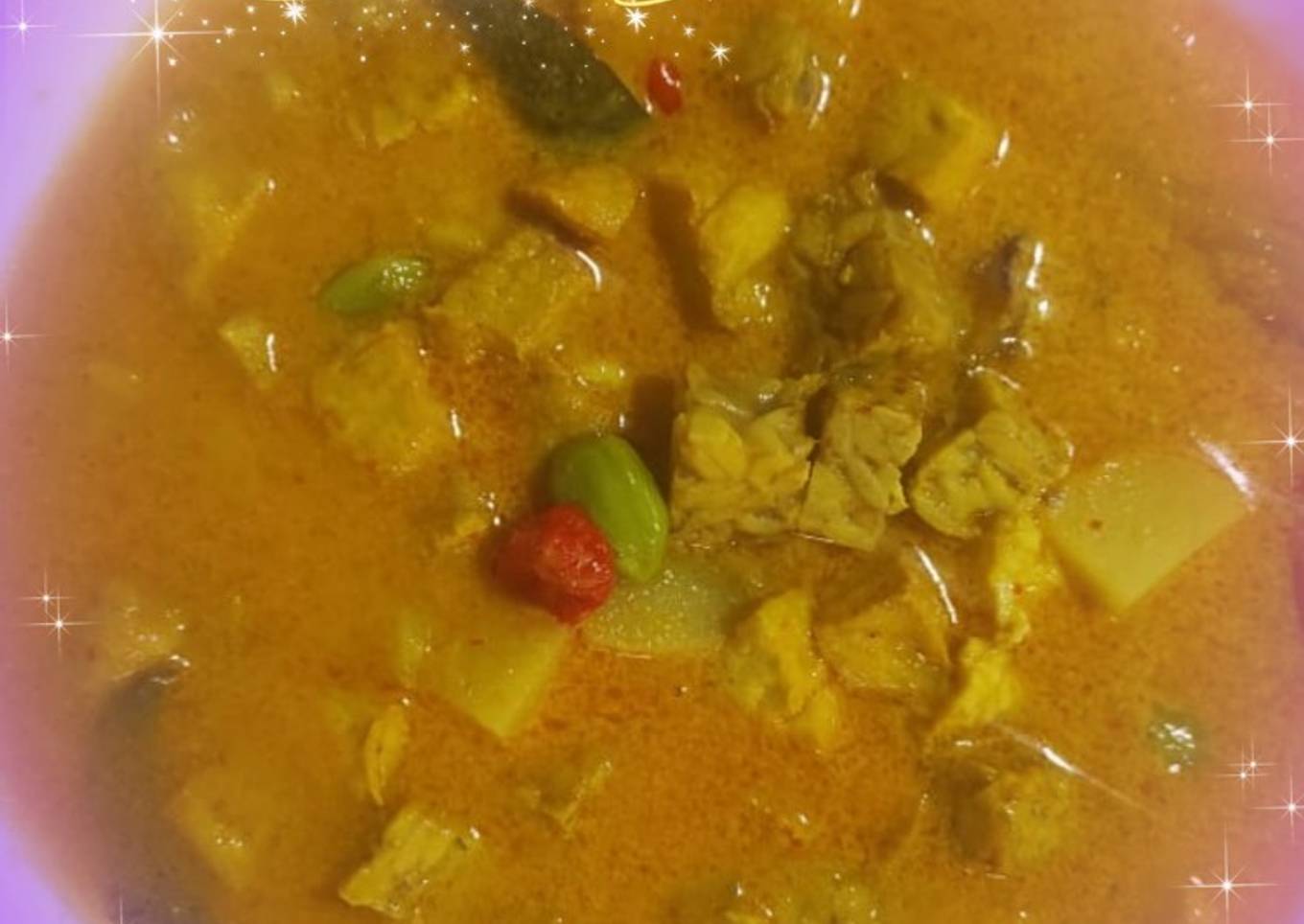 Tempe Tahu Lodeh