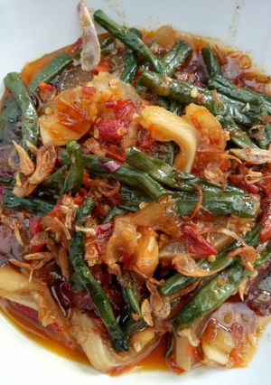 Foto resep Oseng Kikil Kacang Panjang