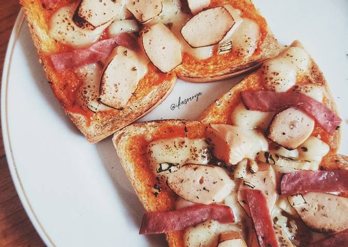 Resep Pizza Roti Tawar Oleh Ikasoerya Cookpad