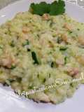 Risotto zucchine e gamberetti