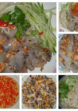 Hình của món Bánh cuốn nóng cho người bận rộn.
