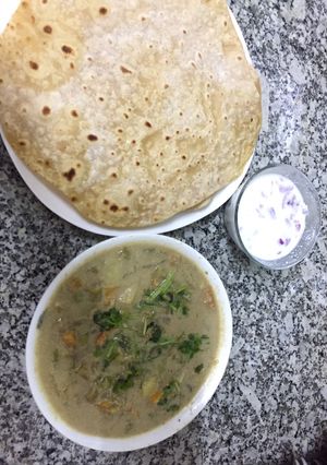 கோயமுத்தூர் ஸ்பெஷல் சப்பாத்தி குருமா செய்முறை முக்கிய புகைப்படம்