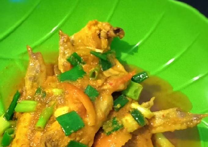 Ayam woku belanga(Manado)