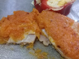 Hamburguesa de calabaza rellena