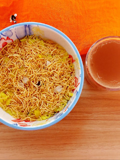 A picture of Kanda batata poha.
