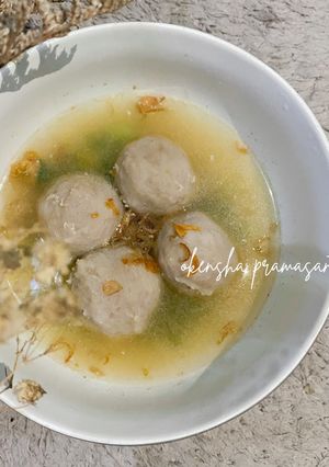 Foto resep Kuah Bakso Malang Simple