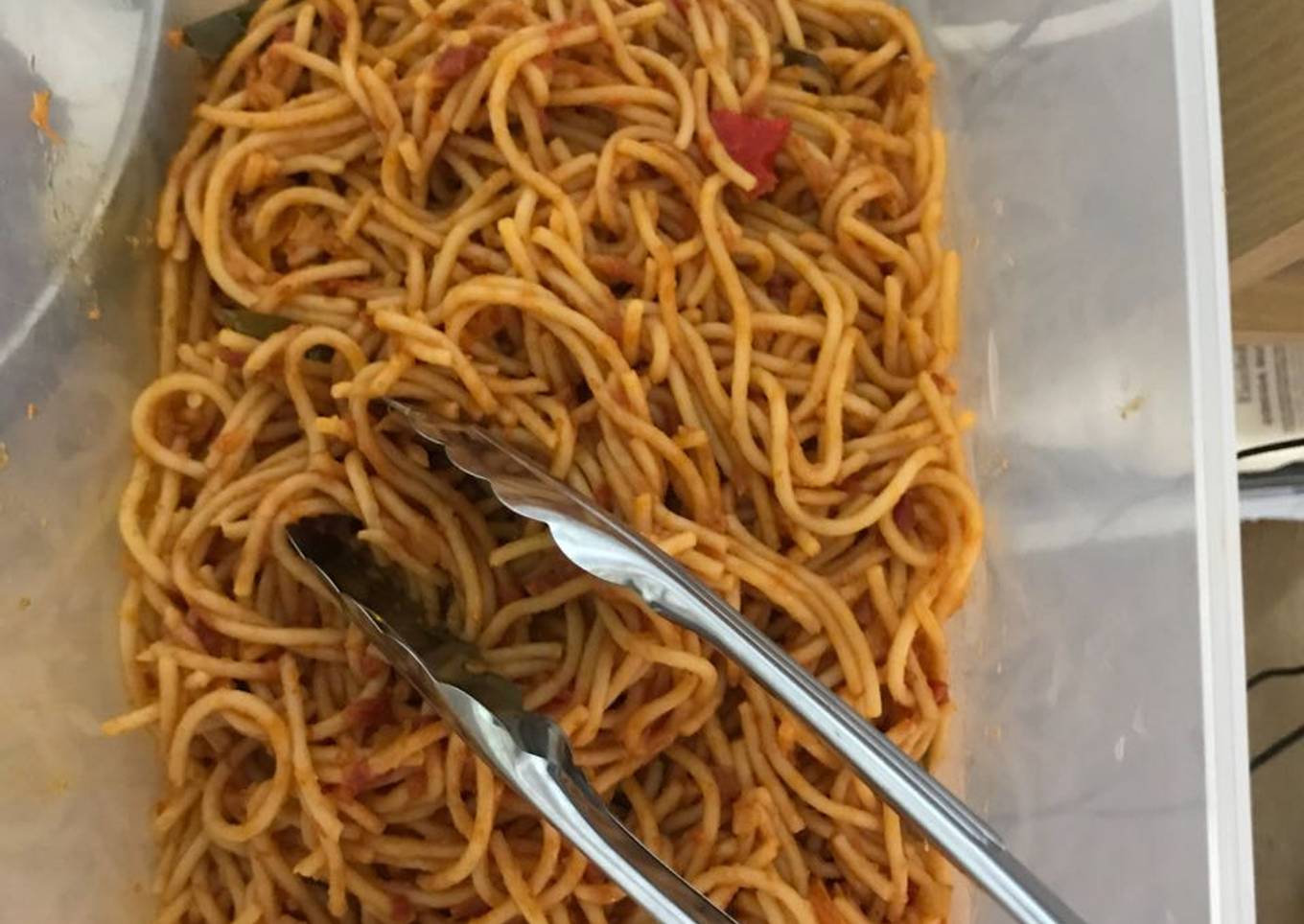 Fried Spaghetti