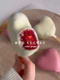 Cake pops “ red velvet “ San Valentino