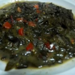 A picture of Stewed Kunde with Mrenda.